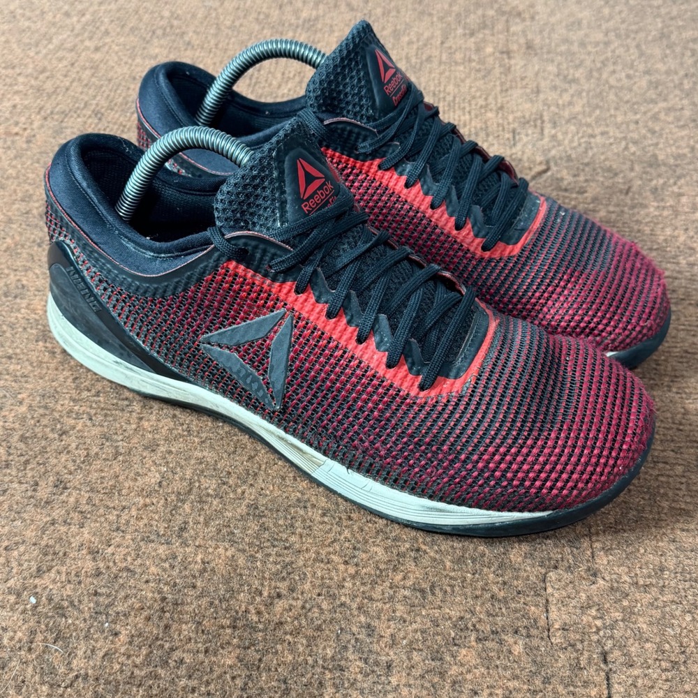 Reebok CrossFit‎ Nano 8 Flexweave Mens Training Shoes Red Black CN5656 Size 9.5